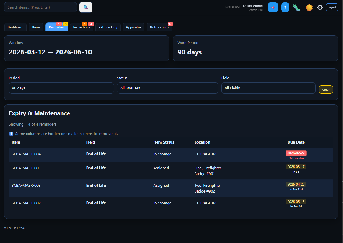 StationReady360 Application Screenshot