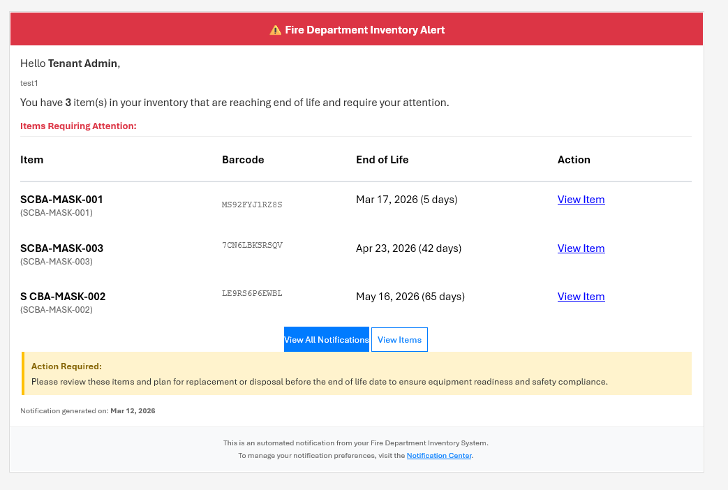 StationReady360 Application Screenshot
